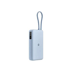 Carregador Portátil Xiaomi PB2067 - 67W - 20000mAh - com Cabo USB-C - Azul