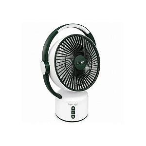 Mini Ventilador G-Tide FS01 5 Pás Recarregável - Verde/Branco