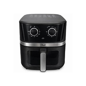 Fritadeira Elétrica Krab KBFE70 1.600 Watts 7 Litros 220 - 240V ~ 50/60Hz - Preta