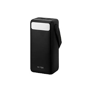 Carregador Portátil G-Tide Poweroasis+ - 50000mAh - LED - 2XUSB/USB-C - Preto