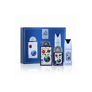 Perfume Lattafa Pride Kit Art Of Universe + Spray Edp Unissex - 100ML/20ML/200ML