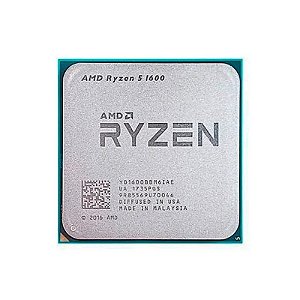 Processador OEM AMD AM4 Ryzen R5 1600 3.6GHZ s/CX s/Cooler