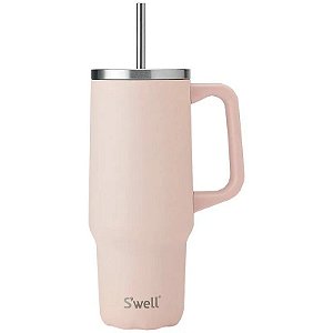Garrafa Térmica com Canudo S'well Tumbler XL 880mL - Sal do Himalaia
