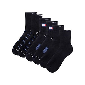 Par de Meias Tommy Hilfiger THM221QT03 001 - Masculino (3 pares)