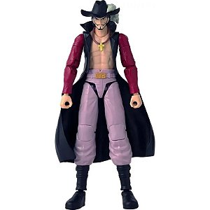 Boneco One Piece Dracule Mihawk Anime Heroes Mega Bandai - 36930-37053