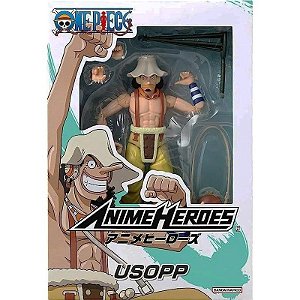 Boneco One Piece Usopp Anime Heroes Bandai - 36930/37005