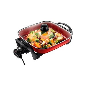 Panela Elétrica Mondial PE-49-RC Multicook 1200 W 220V - Vermelha