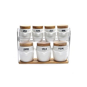 Kit de Potes de Cerâmica