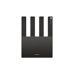 Roteador Wireless Huawei Wifi BE3 WUKUN-BE32 - 2882/688 MBPS - Banda Dupla - 4 Antenas - Preto
