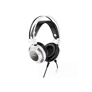 Fone de Ouvido Gamer Hoco W110 com Conector de 3,5 MM - Branco