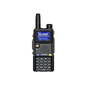 Walkie Talkie Baofeng UV-5RM - Banda Dupla - 10W - 999 Canais - Preto