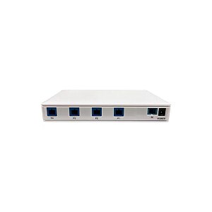 Divisor Fibra Óptico Hub 4 Portas V1804P SC/Upc