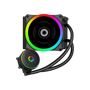 Cooler Cpu Gamemax Iceburg Líquido 120 RGB Preto G