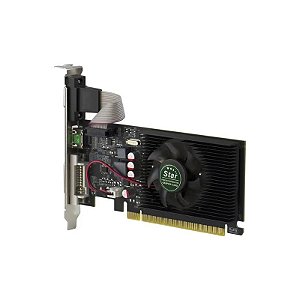 Placa de Vídeo Star GT610 - 2GB - DDR3 - Fan Único - PCI-Exp/HDMI/VGA
