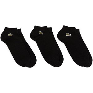 Par de Meias Socket Lacoste RA8745 23 8VM (3 Unidades)