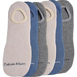 Meias Calvin Klein CKM213LN05005 - Masculinas (6 Pares)