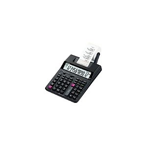 Calculadora com Bobina Casio HR-100RC 12 Dígitos - Preto