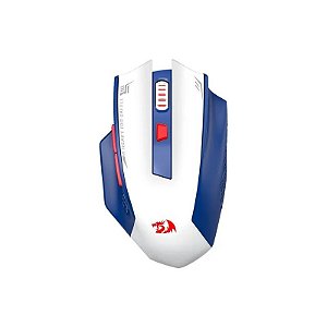 Mouse Redragon Woki M994WBR Branco Azul Sem Fio