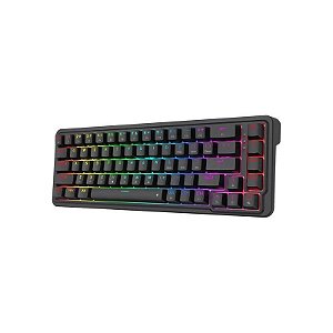 Teclado Gamer Mecânico Redragon Nova K709 65% RGB USB-C Switch Dragon Chant Linear Preto