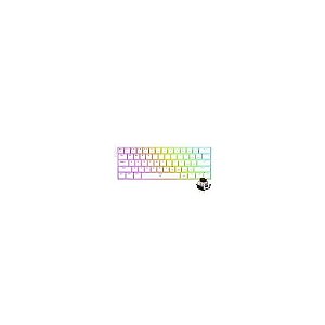 Teclado Gamer Mecânico Redragon K630W-RGB Dragonborn USB / RGB / Inglês - Branco