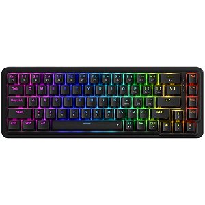 Teclado Gamer com Fio Redragon Nova K709-RGB - Preto