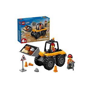 Carregador com Rodas Amarelo Lego City 81 Peças