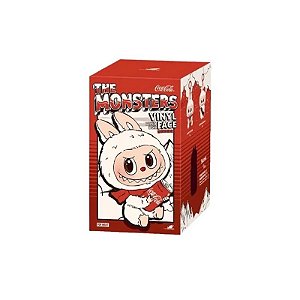 Pelúcia Pop Mart Labubu The Monsters Coca-Cola - (Caixa Feia)