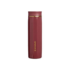 Garrafa Térmica Stanley The Transit Surround Mug de 473 ML - Verniz Veludo Vermelho