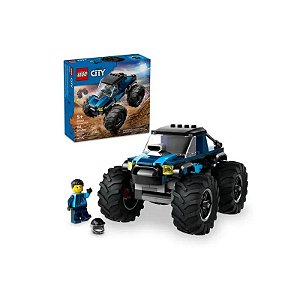 Caminhão Monstro Azul Lego City 148 Peças