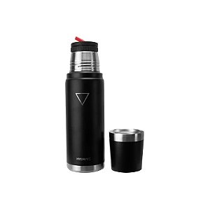 Garrafa Térmica para Chimarrão Hydrate 915ml Preta