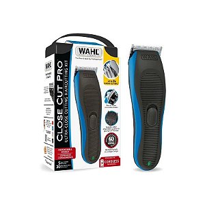 Cortador de Cabelo Wahl 3028787 Close Cut Pro Recarregável - Preto/Azul