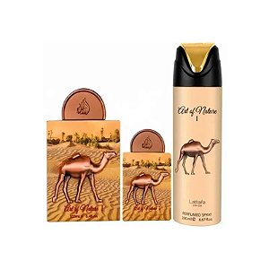 Kit Lattafa Pride Art Of Nature I Perfume 100ML Edp + 20ML + Spray 200ML