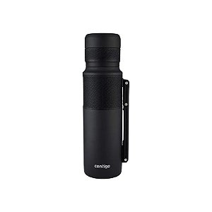 Garrafa Térmica Contigo Thermal Bottle com Alça Black Matte Preto 1,1 L