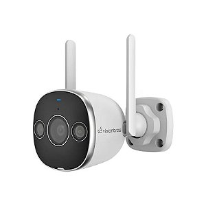 Câmera IP Visionbras Full Color VB-WB30-FC 3MP Wi-Fi - Branca