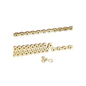 Corrente de Bike 10V Ztto Gold SL 116L