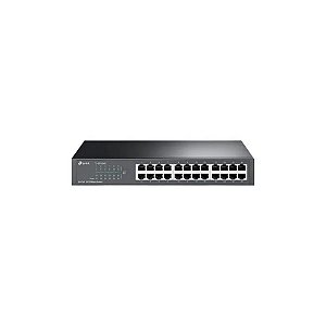 Hub Switch TP-Link 24 Portas TL-SF1024D 10/100 Montável em Rack