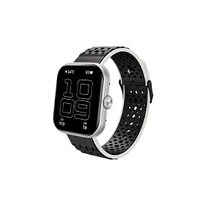 Relógio Inteligente FTX FTXUB6M-SVBW 41MM - Prata/Preto/Branco