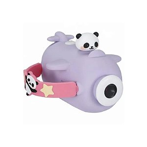 Câmera Infantil Vivitar 98379A-Panda 16MP - Panda Roxo