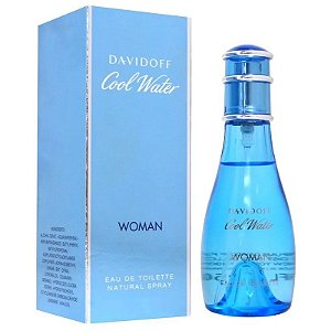 Perfume Davidoff Cool Water Água de Colônia 100mL - Feminino