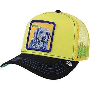Boné Goorin Bros Doggy Trip 101-1037 - Amarelo