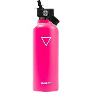 Garrafa Térmica Hydrate 600 Rosa Flamenco 621mL