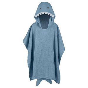 Toalha Poncho Infantil Stephen Joseph (S23) SJ-1274-80 - Tubarão