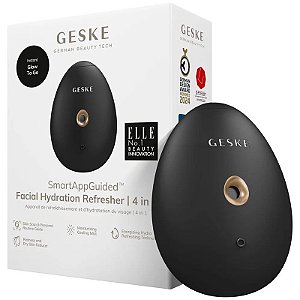 Umidificador Facial GESKE Hidratação Refrescante 4 em 1 - Cinza