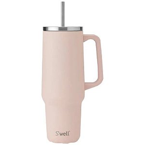 Garrafa Térmica com Canudo S'well Tumbler XL 1180ml - Sal do Himalaia