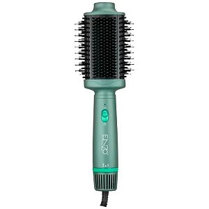 Secador de Cabelo Escova Enzo EN-4110 1500W 220V - Verde