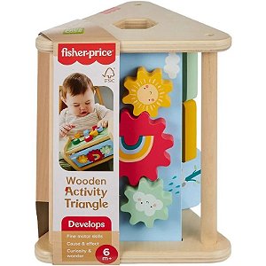 Triângulo de Atividades de Madeira Fisher-Price - HYG48