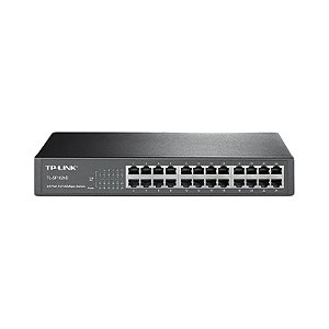 Hub Switch TP-Link TL-SF1024D 24 Portas 10/100Mbps