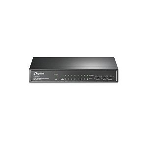 Hub Switch TP-Link 09P TL-SF1009P 9 Portas 10/100 8 Portas Poe+ 65W