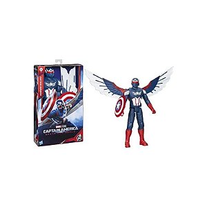 Figura Hasbro Capitão América DLX Titã