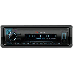 Rádio Relógio Nakamichi NQ623BDT AUX/USB/BT/MP3/FM-AM